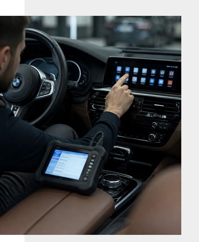 Установка приложений и мультимедиа сервисов BMW в Калининграде