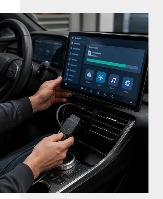 Установка приложений BYD для автомобиля под ключ в Калининграде
