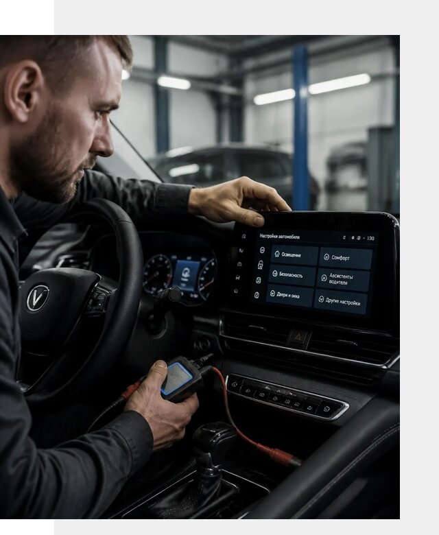 Русификация Changan CS55 и мультимедиа под ключ в Калининграде