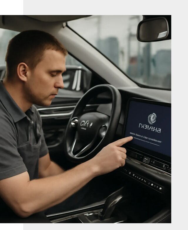 Установка приложений Changan и сервисов в авто в Калининграде