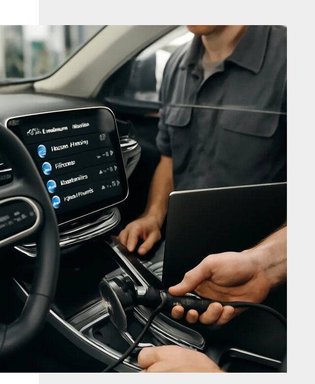 Установка приложений Geely для мультимедиа автомобиля в Калининграде