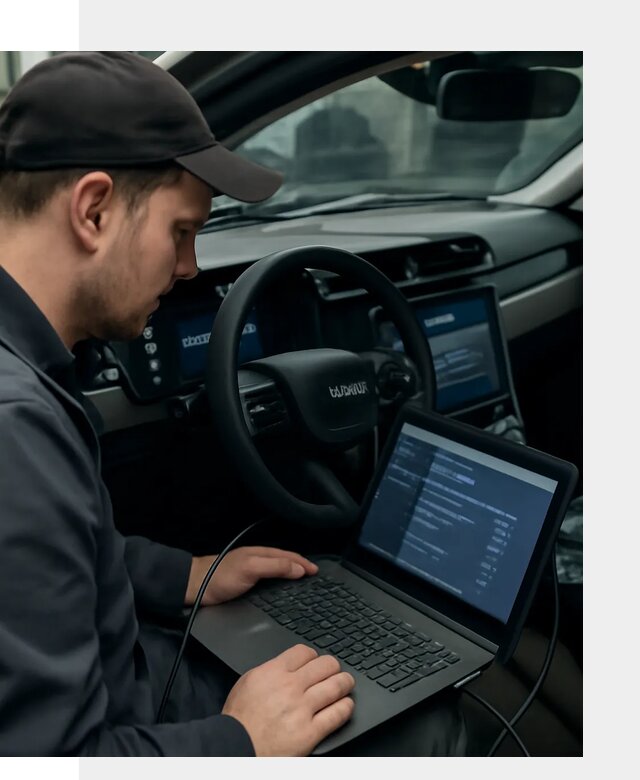 Профессиональная русификация автомобилей Lynk Co в Калининграде