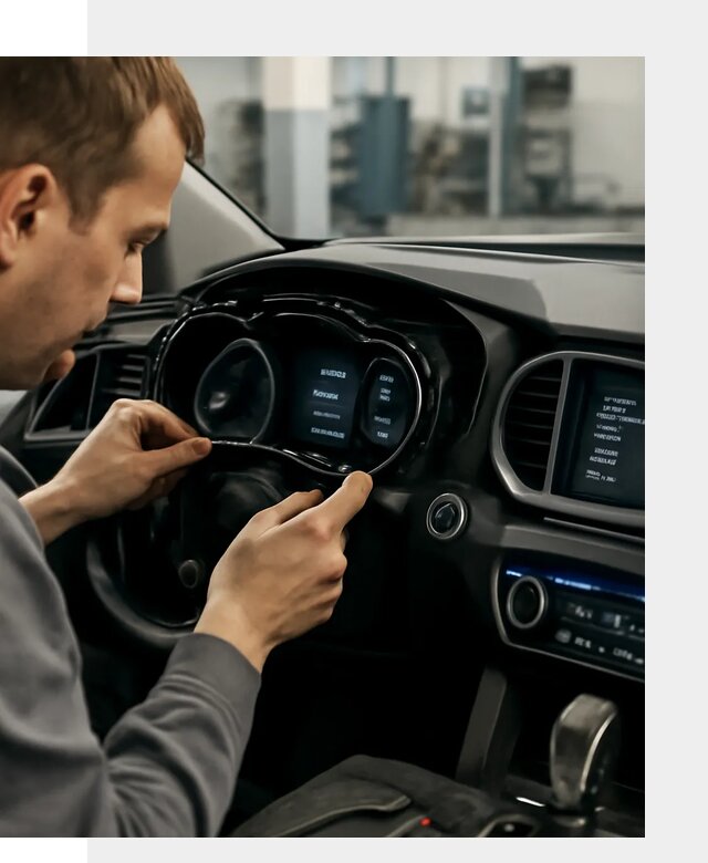 Русификация приборной панели автомобилей Hyundai в Калининграде