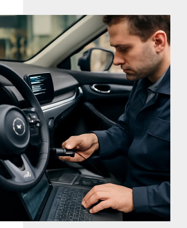 Русификация приборной панели автомобилей Mazda в Калининграде
