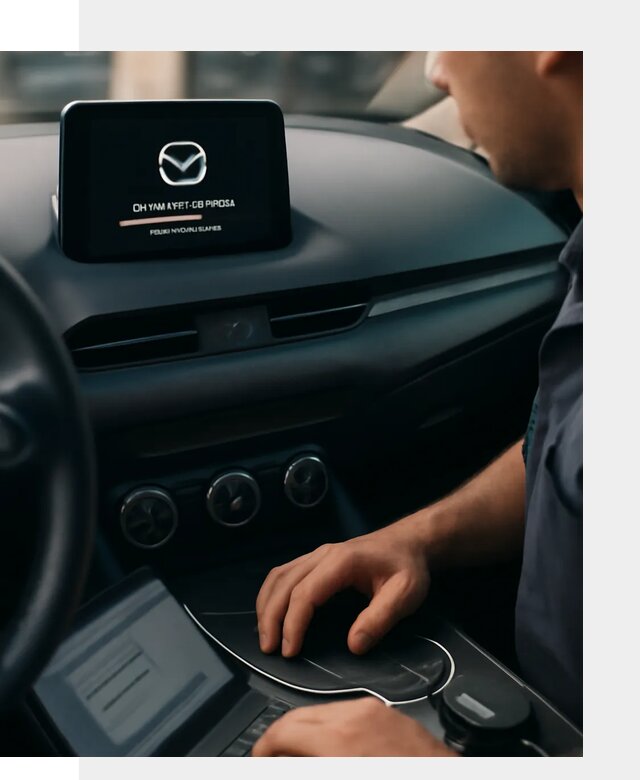 Установка приложений Mazda на мультимедийную систему в Калининграде