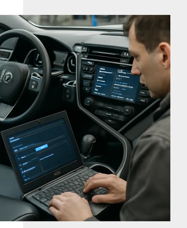 Русификация Toyota Camry 80 для мультимедиа в Калининграде