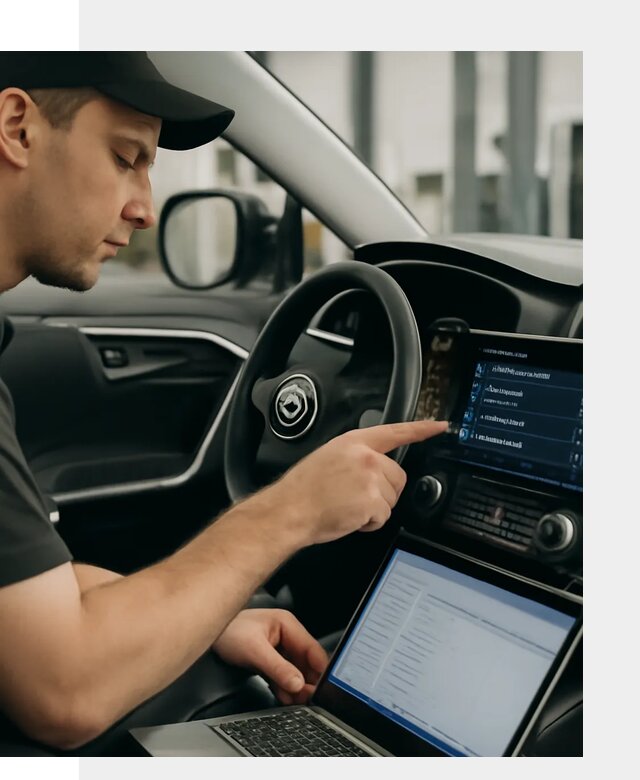 Русификация мультимедиа Toyota для автомобилей в Калининграде