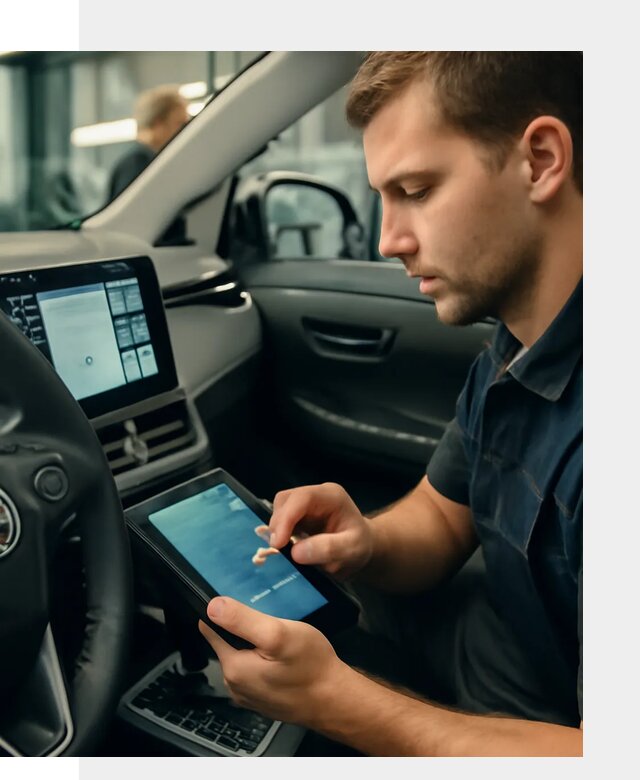 Установка приложений Toyota на мультимедиа в Калининграде